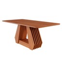 Ver imagem 1 de Mesa para Sala de Jantar Agata 180 Cm com Tampo Mdf Cimol Cinamomo