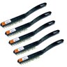 Kit Com 5 Escovas De Aço 4 Fileiras Com Cabo Plástico Vila - 1