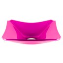 Ver imagem 2 de CUBA DE VIDRO RETANGULAR CHANFRADA 39CM ROSA