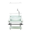 Ver imagem 3 de GABINETE COM CUBA PARA BANHEIRO DE VIDRO APXX 60CM COM CUBA CHAPEU - BRANCO