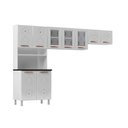 Ver imagem 1 de Cozinha Compacta Mirage Aço 3 Peças (2 Aéreos + 1 Paneleiro) Czc40 Branco - Telasul