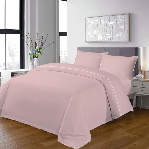 Jogo de Cama Mônaco King 4 Peças - 100% Algodão