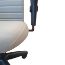 Ver imagem 5 de Cadeira Escritório Ergonômica Cinza Nr17 Office Executiva Giratória Rodinhas Confortável Esteirinha