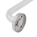 Ver imagem 6 de Barra Alça Apoio Kit 2 Uni Aço 50cm Anti Queda Acidente Gestante Idoso Cadeirante Pcd Box Banheiro C