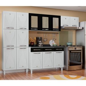 Armário de Cozinha de Aço 4 Peças com Balcão Star