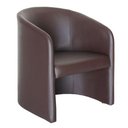 Ver imagem 1 de Sofá Para Recepção Escritório Linha Recepção Blenda Marrom