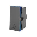 Ver imagem 1 de Pulsador de Campainha 250v B. Automatico 1m Cinza 611012cz Pial Plus +