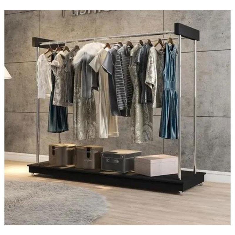 Arara de Roupas Ambiente Closet Preto - Ideal Móveis