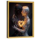 Ver imagem 1 de Quadro Decorativo Casal Fios de Metal