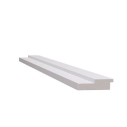 Ripado Poliestireno Branco 280CMX55MMX16MM Santa Luzia (02UN) - 2