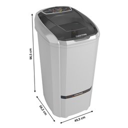 Tanquinho Semiautomático Colormaq Lcs 15kg Prata 220v - 9