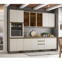 Ver imagem 2 de Cozinha Modulada Connect 15 Duna/cristal - Henn