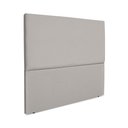 Ver imagem 2 de Cabeceira Estofada Casal Luna 140cm Suede Cinza Claro