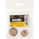 Ver imagem 3 de Disco de lixa 20,5mm g240 p/ microrretífica c/ 10 pç Vonder