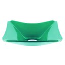 Ver imagem 2 de CUBA DE VIDRO RETANGULAR CHANFRADA 39CM VERDE