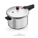 Ver imagem 3 de Panela de Pressão Grande Fechamento Externo 10 Litros Casa Nova