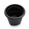 4 Vasos de Planta Pequeno 5 Litros Plástico Reforçado 21x24 - Plasmont Cor:preto - 3