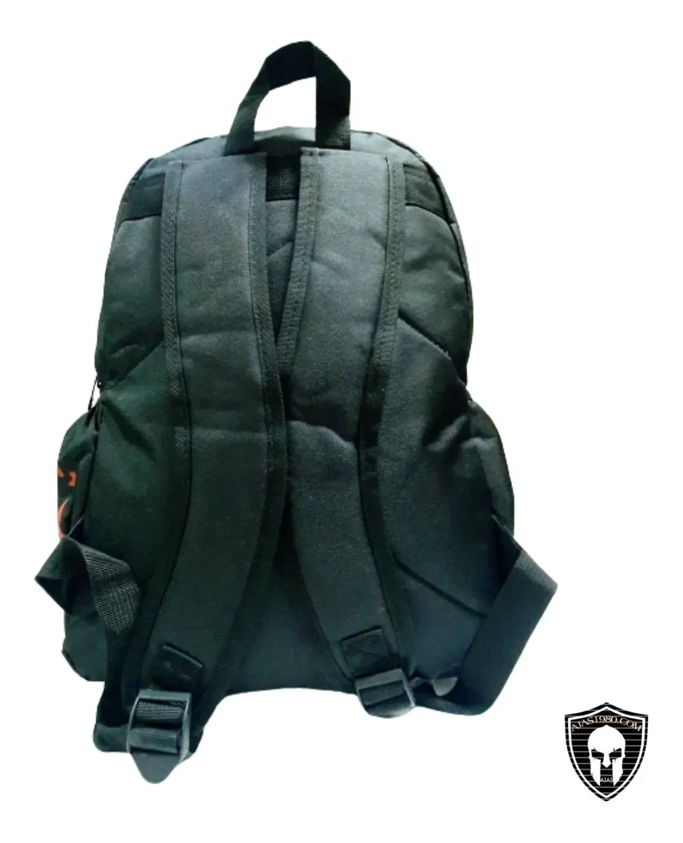 Mochila Juvenil Básica Preta Reforçada Yepp:Fogo Preto - 4