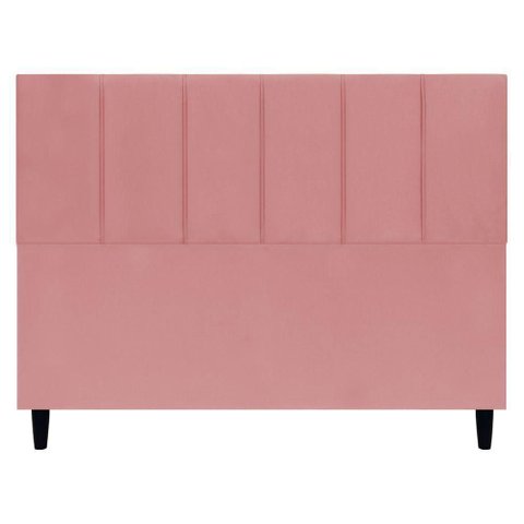 Cabeceira Estofada para Cama Box Queen 160 Cm Classic Suede Rosê Suede