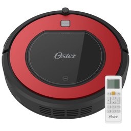Aspirador de Pó Robô Oster Keep Clean Preto/Vermelho 20W Bivolt OASP303 - 1