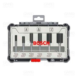 Jogo De Fresas Reta Haste 6Mm 6 Pcs - 1