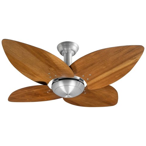Ventilador de Teto Office Jet Aspen Venti-delta Prata Imbuia 220v