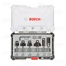 Jogo De Fresas Acabamento Haste 6mm 6 Pcs - Bosch - 1