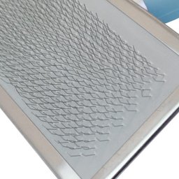 Rasqueadeira com Cabo em Gel Média Azul para Cães - 7