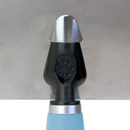 Rasqueadeira com Cabo em Gel Média Azul para Cães - 6