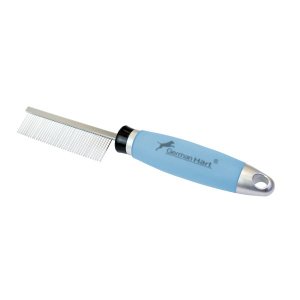 Pente 40 Pinos Germanhart Cabo em Gel Azul para Cães e Gatos