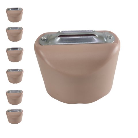 Descascador Manual Kit 6 uni Corta Fatia Lamina Inox Fruta Vegetal Legumes Cozinha Utensilio