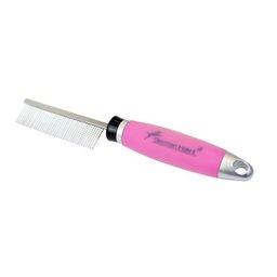 Pente 40 Pinos Germanhart Cabo em Gel Rosa para Cães e Gatos - 3