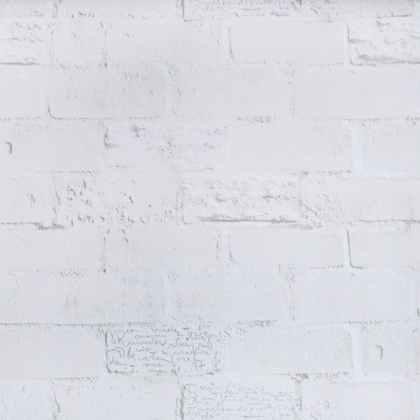 Papel de Parede Auto Adesivo Pedras Brancas 45x500cm - 2