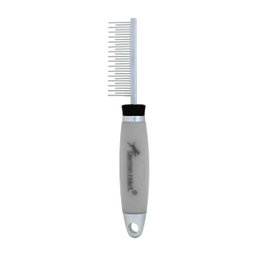 Pente Dentes Alternados Germanhart Cabo em Gel Cinza para Cães - 2