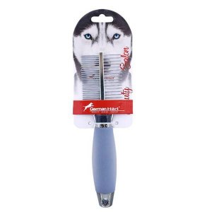 Pente Duplo Germanhart Beauty Saloon Cabo em Gel para Cães