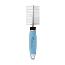 Pente Duplo Germanhart Beauty Saloon Cabo em Gel Azul P/cães - 2