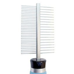 Pente Duplo Germanhart Beauty Saloon Cabo em Gel Azul P/cães - 4