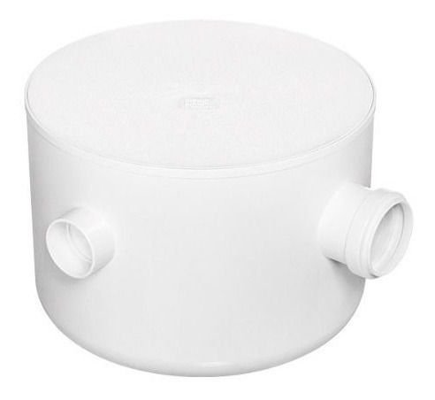 Caixa Sifonada 250x172x50 Redonda com Tampa Cega Herc 2300 - 1