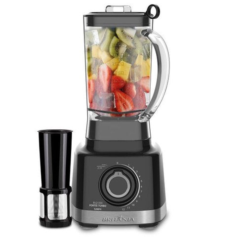 Liquidificador Britânia Blq1300p 1200w Preto 127v