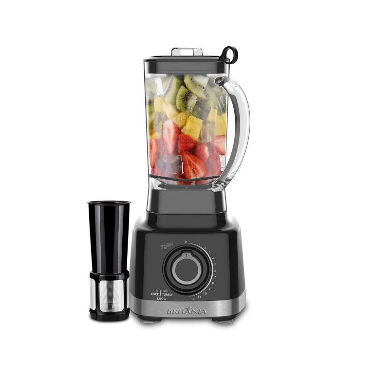 Liquidificador Britânia Blq1300p 1200w Preto 127v