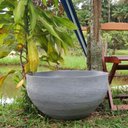 Ver imagem 4 de Vaso Planta 60x30 Bacia Polietileno BGPLASTICOS V14 MARROM CHOCOLATE 020