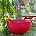 Ver imagem 3 de Vaso Planta 60x30 Bacia Polietileno BGPLASTICOS V14 MARROM CHOCOLATE 020