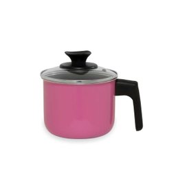 Caneca Antiaderente com Tampa de Vidro N14 Parada da Panela - 1