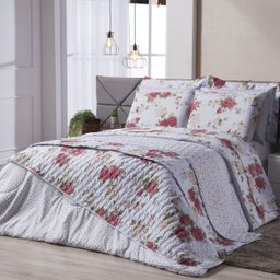 Edredom Composê Dupla Face Queen Valentino - 2