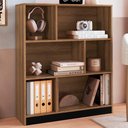 Ver imagem 4 de Estante Multiuso 6 Nichos B25 110x90 Cm Mell Preto Novam