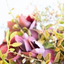 Ver imagem 3 de Buquê de Rosas Artificiais Marsala | Linha permanente Formosinha