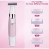 Depilador Feminino Elétrico Recarregável a Prova Dágua Facial Trimmer - 2