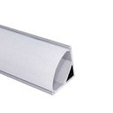 Ver imagem 1 de Perfil Sobrepor Canto Para Fita Led 2 Metros Alumínio Difusor Leitoso