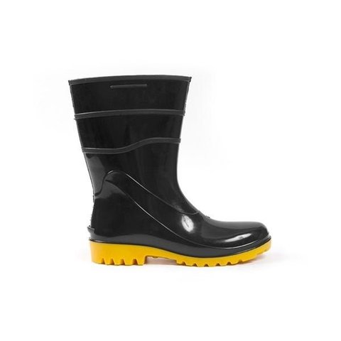 Bota Pvc Cano Longo Preto Wf 38