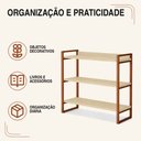 Ver imagem 6 de Aparador Milão com 3 Prateleiras Klm Móveis